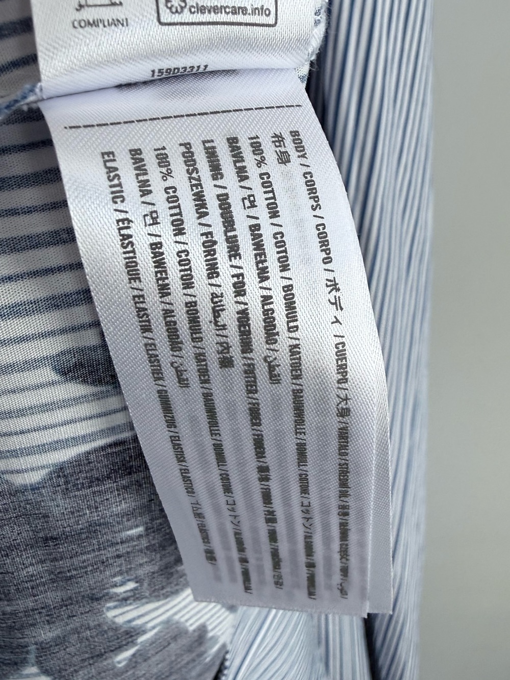 Abercrombie & Fitch Sweetheart Babydoll Maxi Dress Blue Floral Stripe NWT M P - Picture 14 of 16